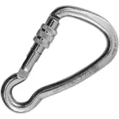 Kong Italy Harness Kl Screwed Snap Hook Silber 80 mm