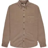 Element Langarmhemd "Button Down Regular Corduroy", Herren, Gr. XL, caribou, Obermaterial: 100% Baumwolle., Hemden Langarmhemd