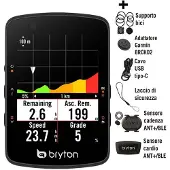 Bryton Rider 550d Cad/hrm Fahrradcomputer Durchsichtig Durchsichtig One Size