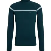 Falke Langarmshirt "Langarmshirt", Kinder, Gr. S, grün (holly (7385)), Shirts Langarmshirt