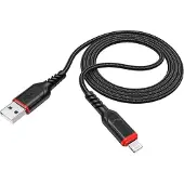 Hoco USB-A to Lightning X59 Victory, 18W, 2A, 1m, schwarz