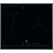 AEG TI64IB10IZ, Schwarz, Integriert, 60 cm, Zonen-Induktionskochfeld, Glas, 4 Zone(n)
