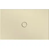 Bette BetteFloor Duschwanne mit Minimum-Wannenträger und BetteGlasur Plus, 1200x750mm, 1671-441PLUS,T1, Farbe: Cream