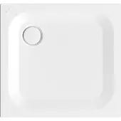 Bette Ultra Rechteck-Duschwanne mit Antirutsch Sense 800x750x25mm, weiss, 5669-000AS