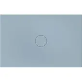 Bette BetteAir Duschfliese mit Minimum-Träger und BetteGlasur Plus, 1400x900mm, 7356-418PLUS,T2, Farbe: Blue Satin matt
