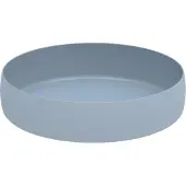 Bette BetteLiv Waschtisch-Schale, rund, ohne Überlauf, 420x420x100mm, A243-418PW, Farbe: Blue Satin mit Glasur Plus