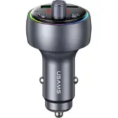 Usams CC328 Kfz-Ladegerät 30 W mit USB-A, USB-C und Bluetooth-FM