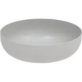Bette BetteBalance Waschtisch-Schale, rund, 400x400x120mm, mit BetteGlasur Plus, A249-410PW, Farbe: Silver matt