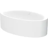 Bette BetteEve Oval Silhouette Badewanne, freistehend, 1800x1000x450mm, 6043-000CFXXS,AS