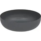 Bette BetteBalance Waschtisch-Schale, rund, 400x400x120mm, A249-400, Farbe: Raven matt