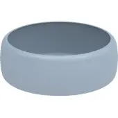 Bette BetteCurve Waschtisch-Schale, rund, ohne Überlauf, 320x320x115mm, A244-418, Farbe: Blue Satin