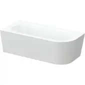 Bette BetteStarlet IV Silhouette Eck-Badewanne, Halb freistehend, Ecke links, 1750x800x420mm, 6660-000CERVK,Plus, Farbe: Weiß mit Glasur Plus