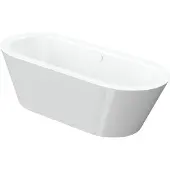 Bette BetteStarlet Oval Silhouette Badewanne, freistehend, oval, 2-Sitzer, 1850x850x420mm, 2740-000CFXXK,Plus
