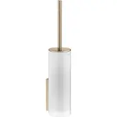 Keuco EDITION 400 Toilettenbürstengarnitur, mit Deckel, 11564039000, Farbe: Bronze gebürstet