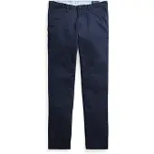 Ralph Lauren für Herren. 710778778002 Elastische Chino-Hose Slim Fit gewaschen marineblau (31/32), Lässig, Baumwolle