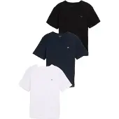 Tom Tailor T-Shirt Packung, 3 Stk. 3er Pack mit Logo-Stickerei