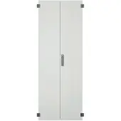 EFB Elektronik Stahltür 24HE, geteilt, Breite, 1-Pkt.-Schliessung