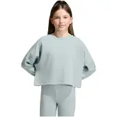 Adidas - Kid's Future Icons 3-Stripes Crew - Pullover Gr 116 grau
