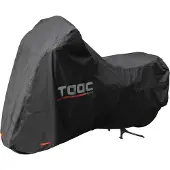 Taac SUPER HYDROSCUD Schwarze Motorradabdeckung aus 5k wasserdichtem Oxford-Gewebe größe L