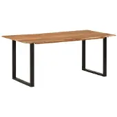 Syfax Esstisch 180×90×76 cm Massivholz Akazie