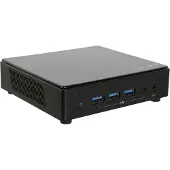 ECS LIVA Z3 Plus, USFF, Mini-PC Barebone, DDR4-SDRAM, PCI Express, Wi-Fi 6 (802.11ax), 90 W