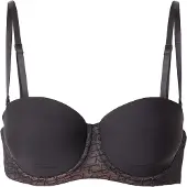 Triumph Bügel-BH "Signature Sheer" Monogramm-Tüll, abnehmbare Träger, nahtlose Cups