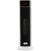 Domo DO7358H, Keramik, 1,63 m, Drinnen, Flur, Schwarz, Weiß, LED