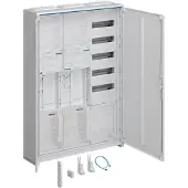 Hager Komplettschrank 2ZP/VF-5rh/APZ,eHZ,1100x800x205mm,IP44,SKII,3-feld,NetzeBW