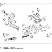 Sram Bremsen KIT PISTON LEVIER - S900 AERO HRD