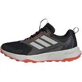 Adidas Trailrunningschuh TERREX "TRACEFINDER", Herren, Gr. 47, core schwarz, grau one, semi impact orange, Textil, Schuhe Trailrunningschuh, Trail-Runningschuhe