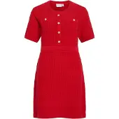 Vila Vitrut Kurzes Strickkleid
