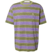 Armedangels - Maarkos Multi Stripes - T-Shirt Gr XL oliv