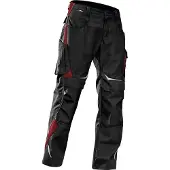 Kübler Pulsschlag Damenhose High Schwarz/Mittelrot 48