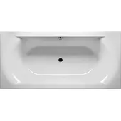Riho Linares Rechteck-Badewanne, Version links, Plug&Play B2W-Variante, 2-Sitzer, weiß hochglanz, B141019005