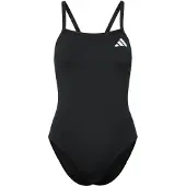 Adidas Damen Badeanzug mit dünnen Trägern und V-förmigem Rückendesign