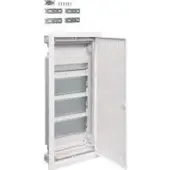 Hager VU48NWB Multimedia, volta, UPV, 4-reihig, 1x Hutschiene, 3x Montageplatte, ohne Zubehör