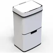 Kitchen Move Automatischer recyclingbehälter, weiß, 75 l BAT-SD802 WHITE