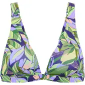 s.Oliver Triangel-Bikini-Top "Avin" mit modernem Allover-Print