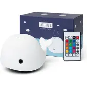 Little L Touch-Projektor Wal aus Silikon Tiny - Weiß | by