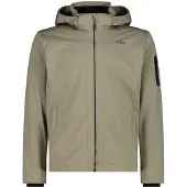 CMP Zip Hood 39a5027 Softshelljacke Grün 4XL Mann Grün 4XL