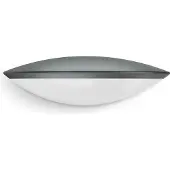 Steinel L 825 SC, Wandbeleuchtung für den Außenbereich, Anthrazit, Aluminium, Kunststoff, IP44, Eingang, Fassade, Pfad, II