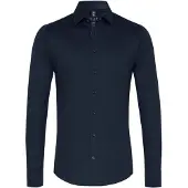 Desoto Langarmhemd "Jerseyhemd Casual Kent langarm" Flexibler Stretch
