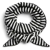 Pieces Pckomma Schal | Schwarz | ONE SIZE