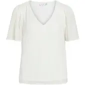 Vila T-Shirt "VIFALIA V-NECK S/S TOP - NOOS"