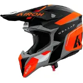 Airoh Wraaap Conquer Crosshelm M Unisex Futter schwarz, M