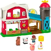 Fisher-Price Lernspielzeug "Little People Bauernhof (D, F, E, I, DU)", bunt, Lernspielzeug, KinderB:12,7cm H:31,2cm L:53,7cm, Kunststoff, Lernspielzeug, mit Sound, B:12,7cm H:31,2cm L:53,7cm