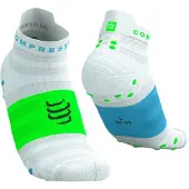 Compressport - Pro Racing Socks V4.0 Ultralight Run Low - Laufsocken Gr T4 - EU 45-48 grau