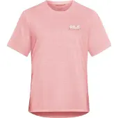 Jack Wolfskin T-Shirt Vonnan Graphic Outdoor Damen Rosegarden-S