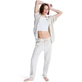 Roxy - Women's On The Seashore Linen Cargo Trousers - Freizeithose Gr M weiß