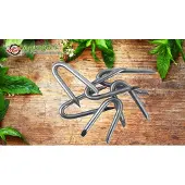 Aquagart 7 kg Krampen Drahtschlaufen Wildzaun Forstzaun Zaun